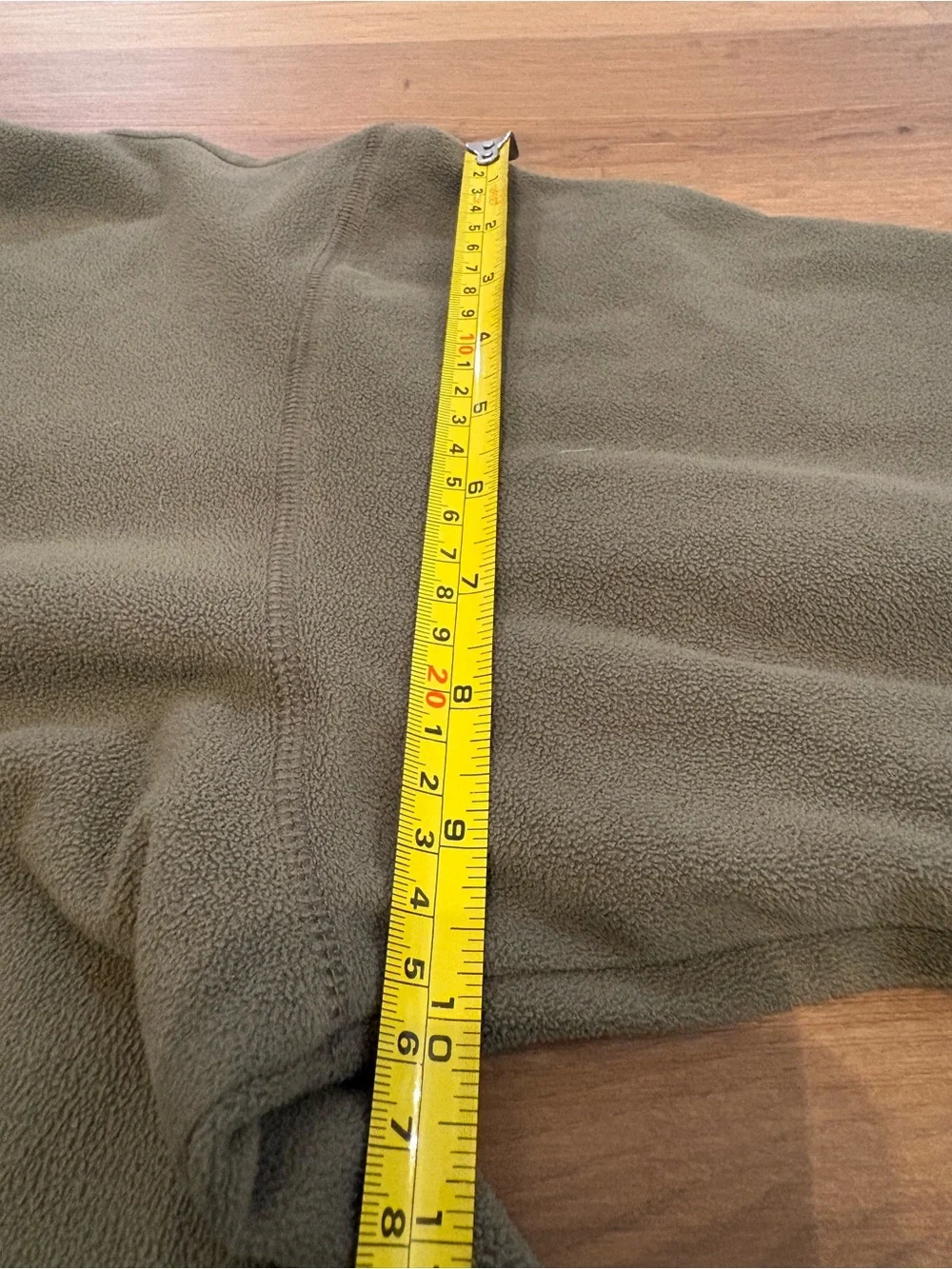 The North Face Men's Glacier 1/4 Zip Fleece Pullover Olive Green Size XL